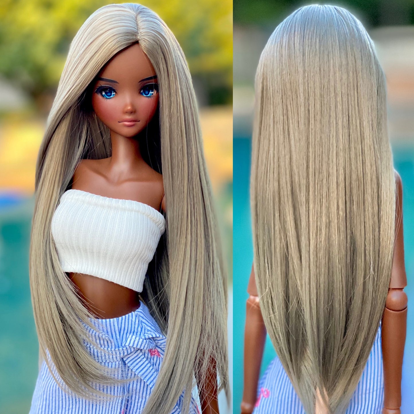 LAVISH Size 21cm Wig “Pearl Slate”