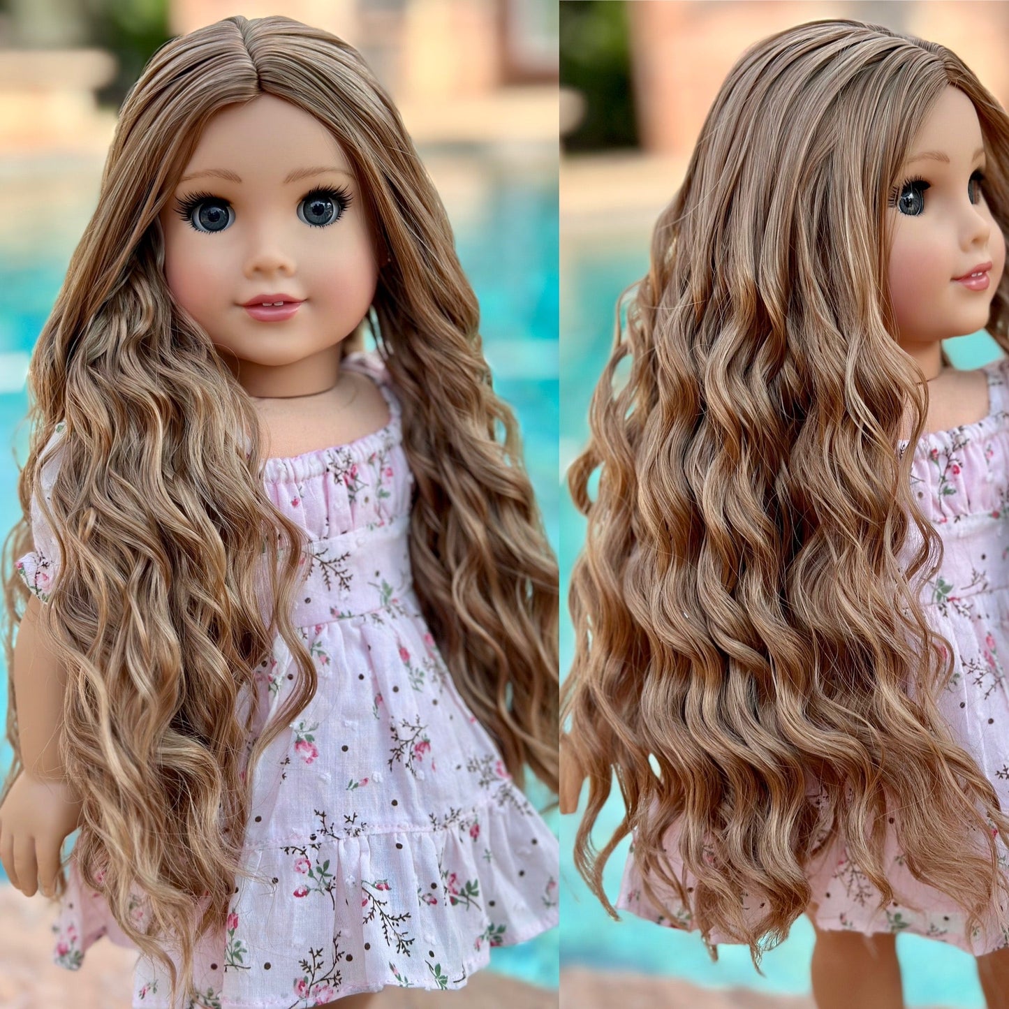 RESERVED “Boho Brunette” Spirals