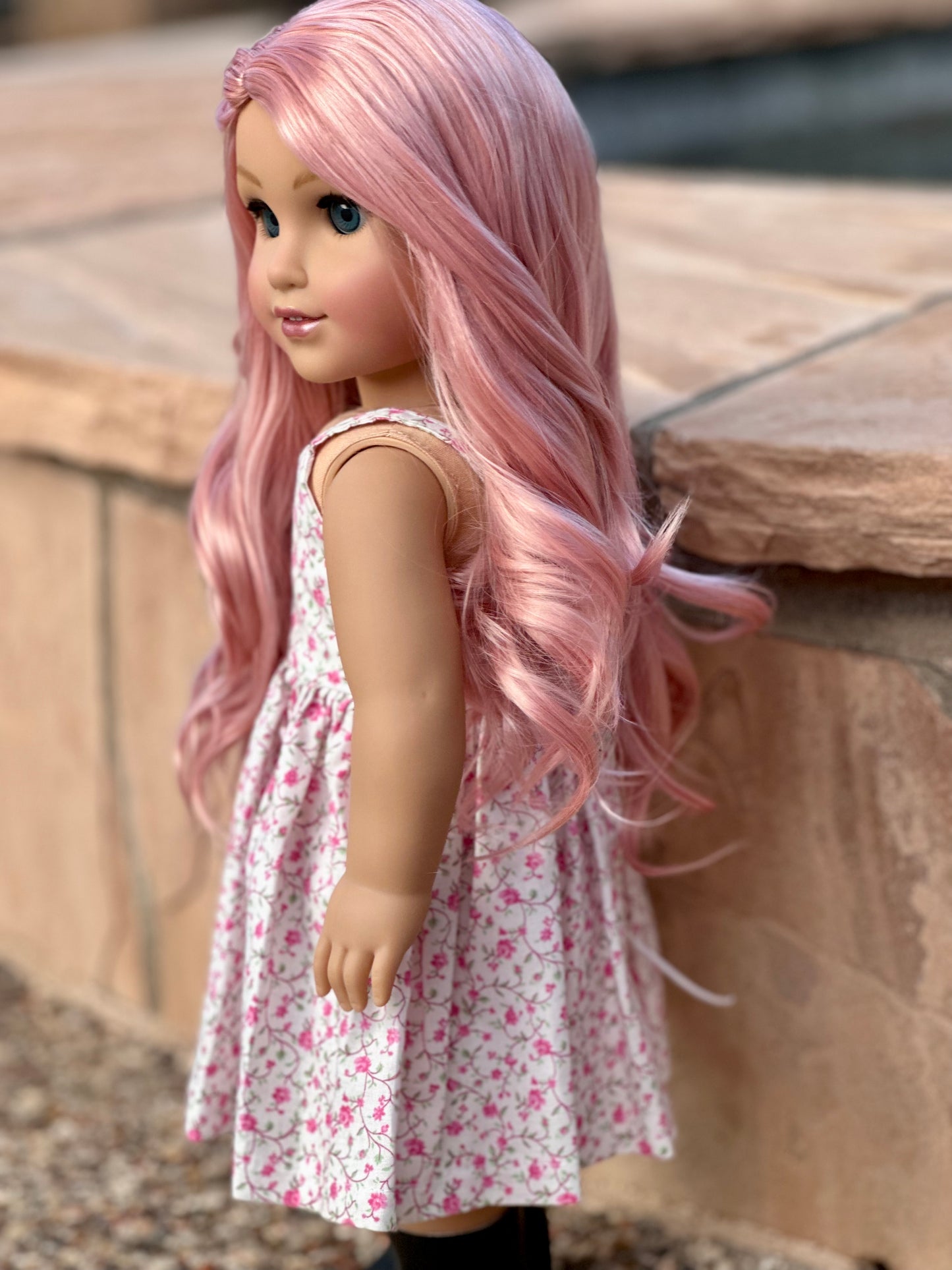 *SECONDS CLEARANCE* - SILKEN “Rose Gold”  Imperfect wig