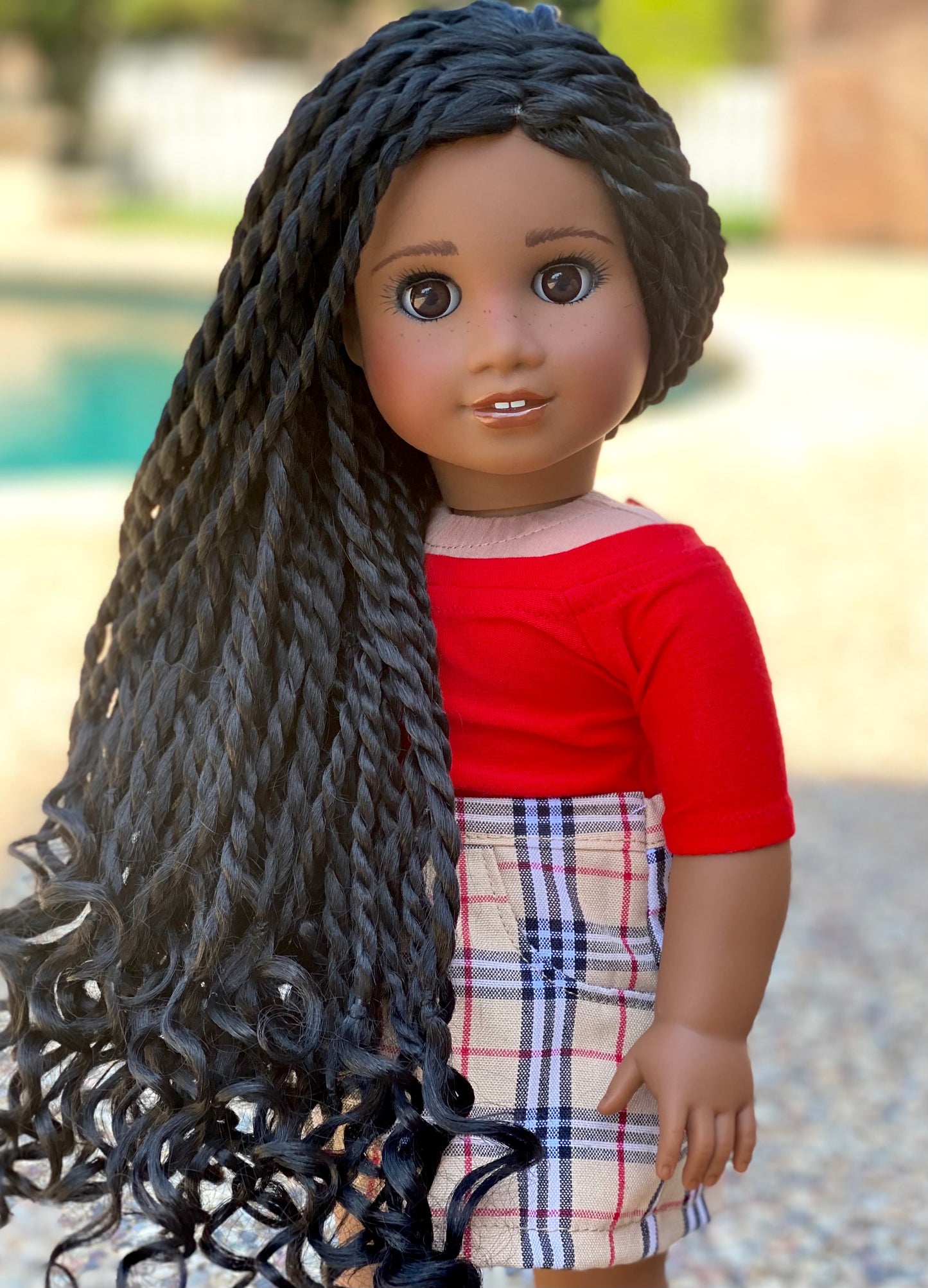 American Girl Custom Doll “Ember”