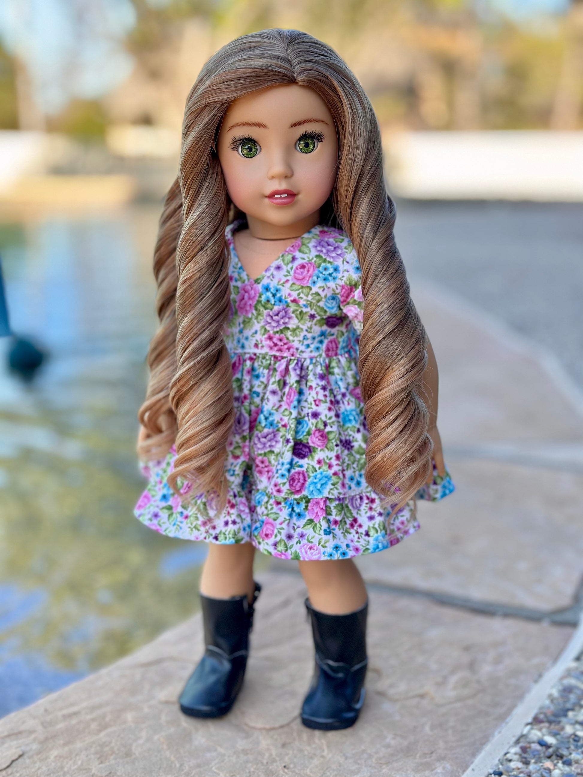 Customize american online girl doll