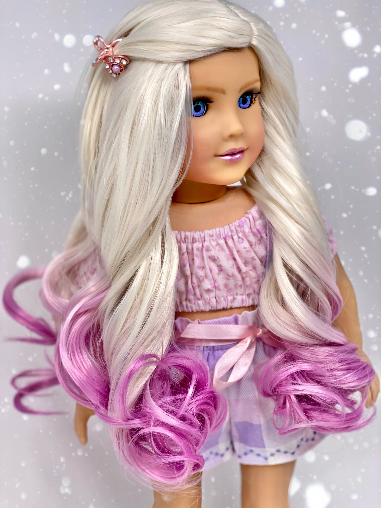 American Girl Doll Wig “Orchid Whisper”