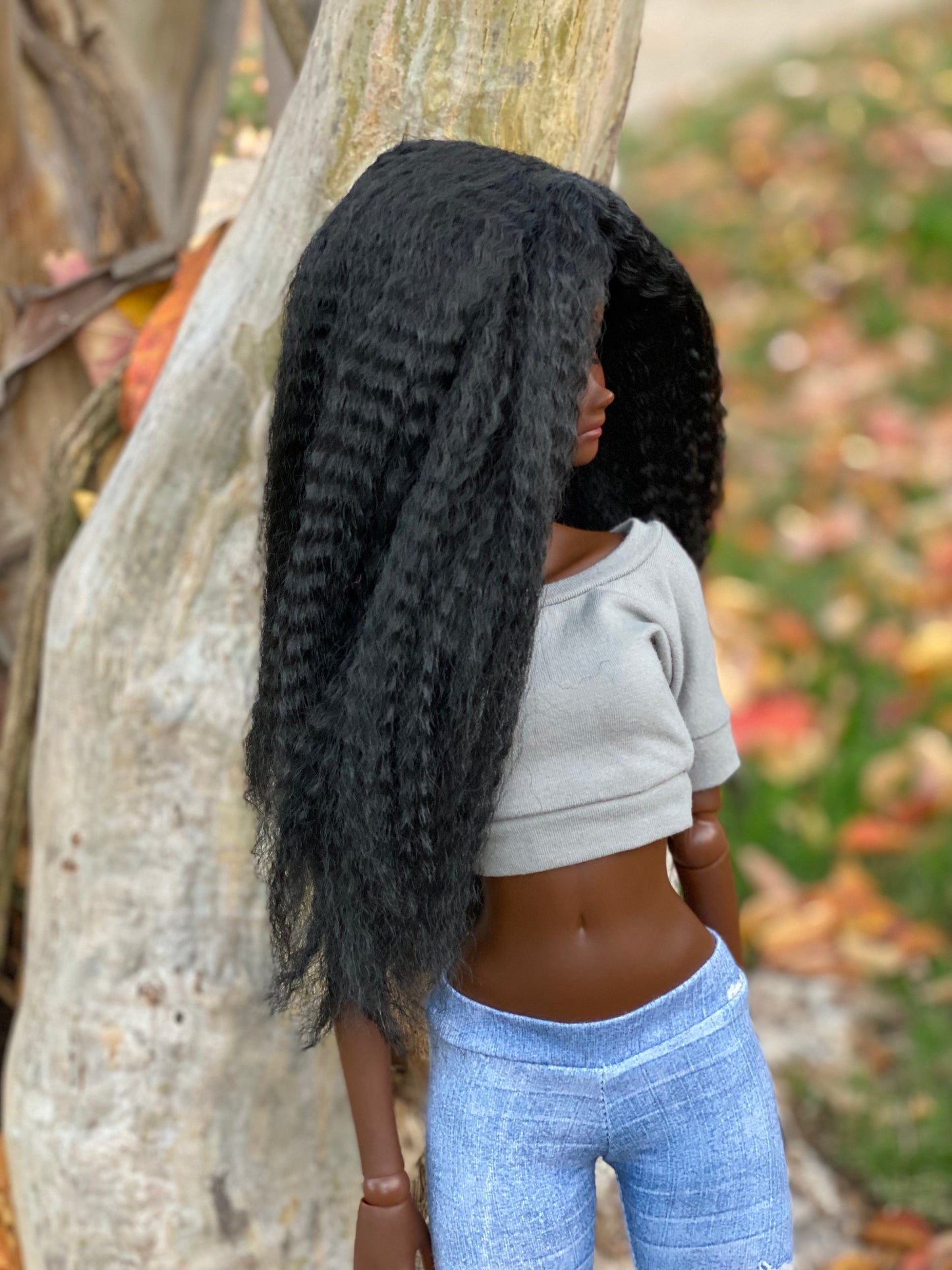Lavish Size 21cm Wig “Flawless Ebony”