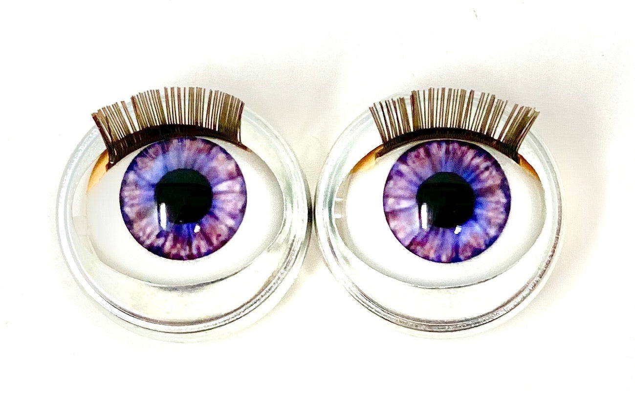 American Girl Custom eyes “Lavender Butterfly”
