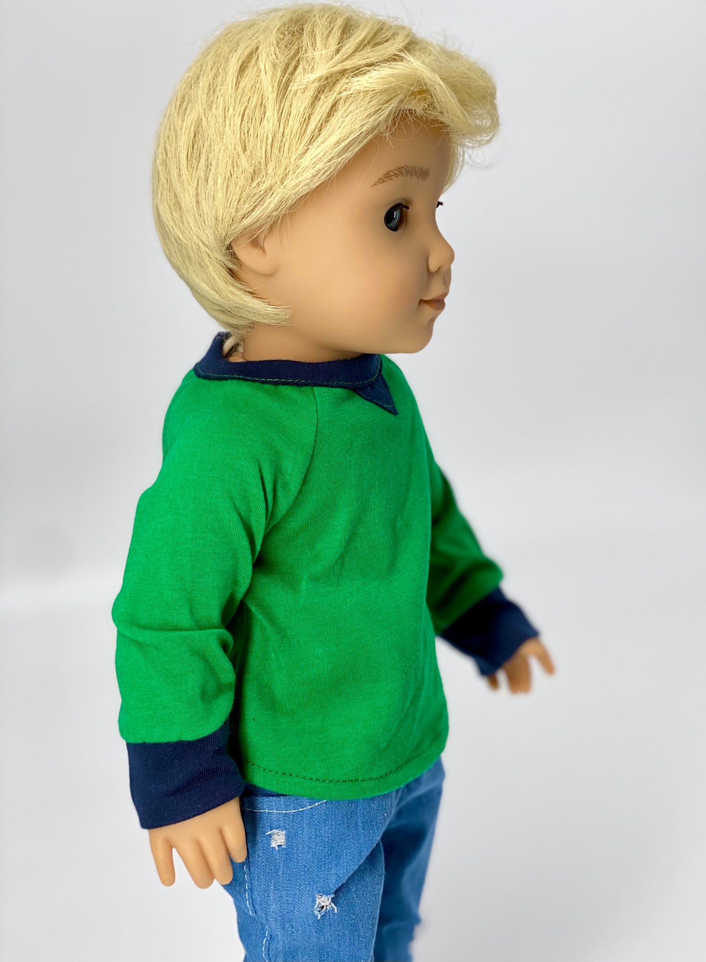 American Girl Doll Size 11.5” Wig “Vincent” in Warm Blonde
