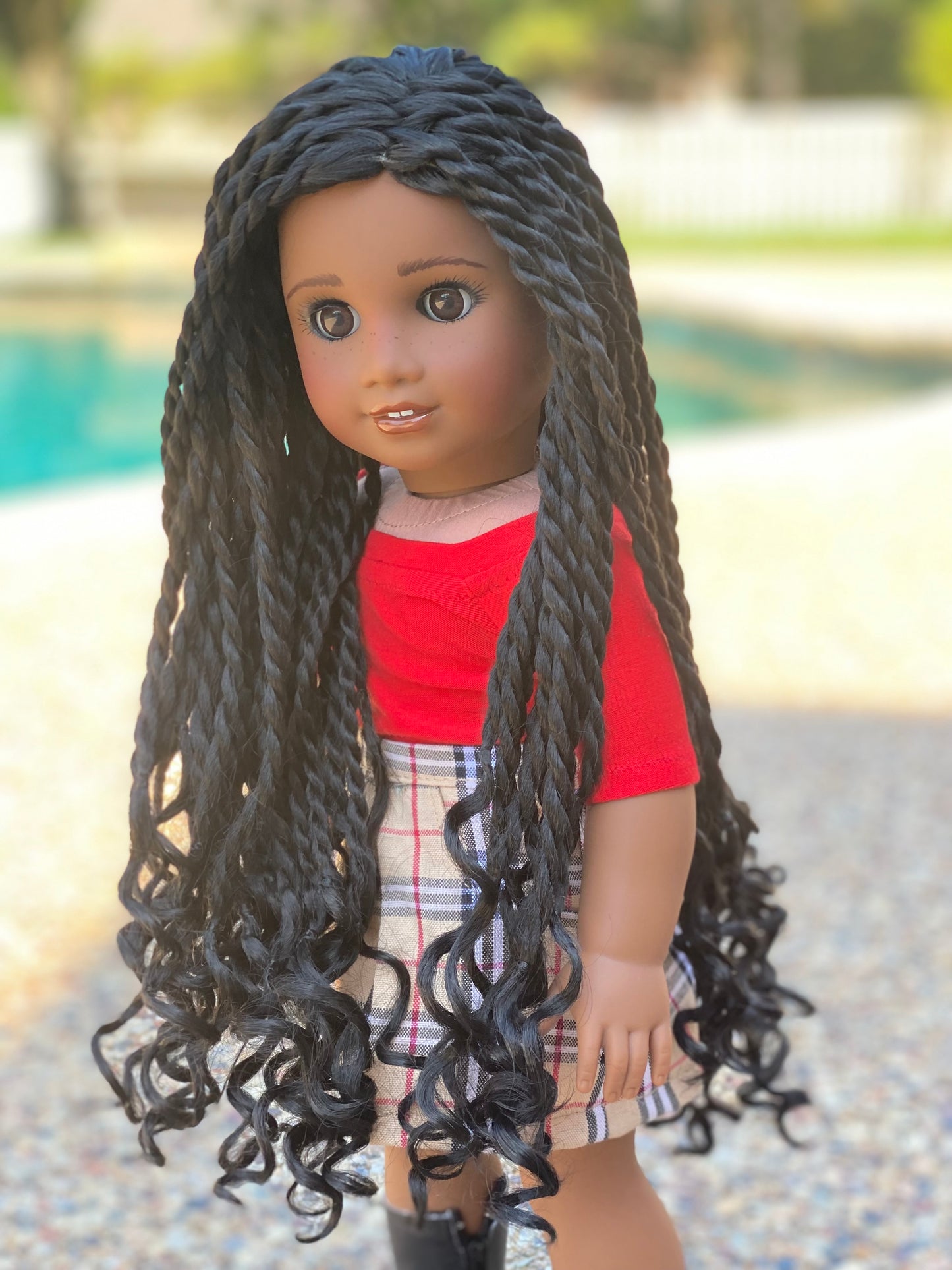 American Girl Custom Doll “Ember”