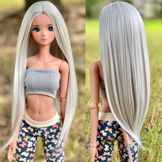 SECONDS CLEARANCE Lavish Size 21cm Wig “Sultry Silver”