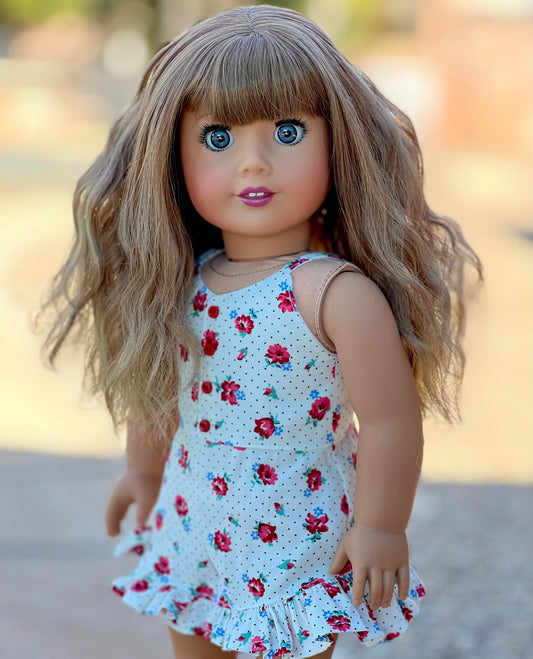 CHIC Easy-Fit “Buttery Bronde” wavy bangs