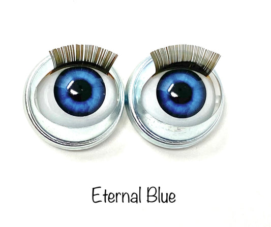 American Girl Custom Eyes “Eternal Blue”