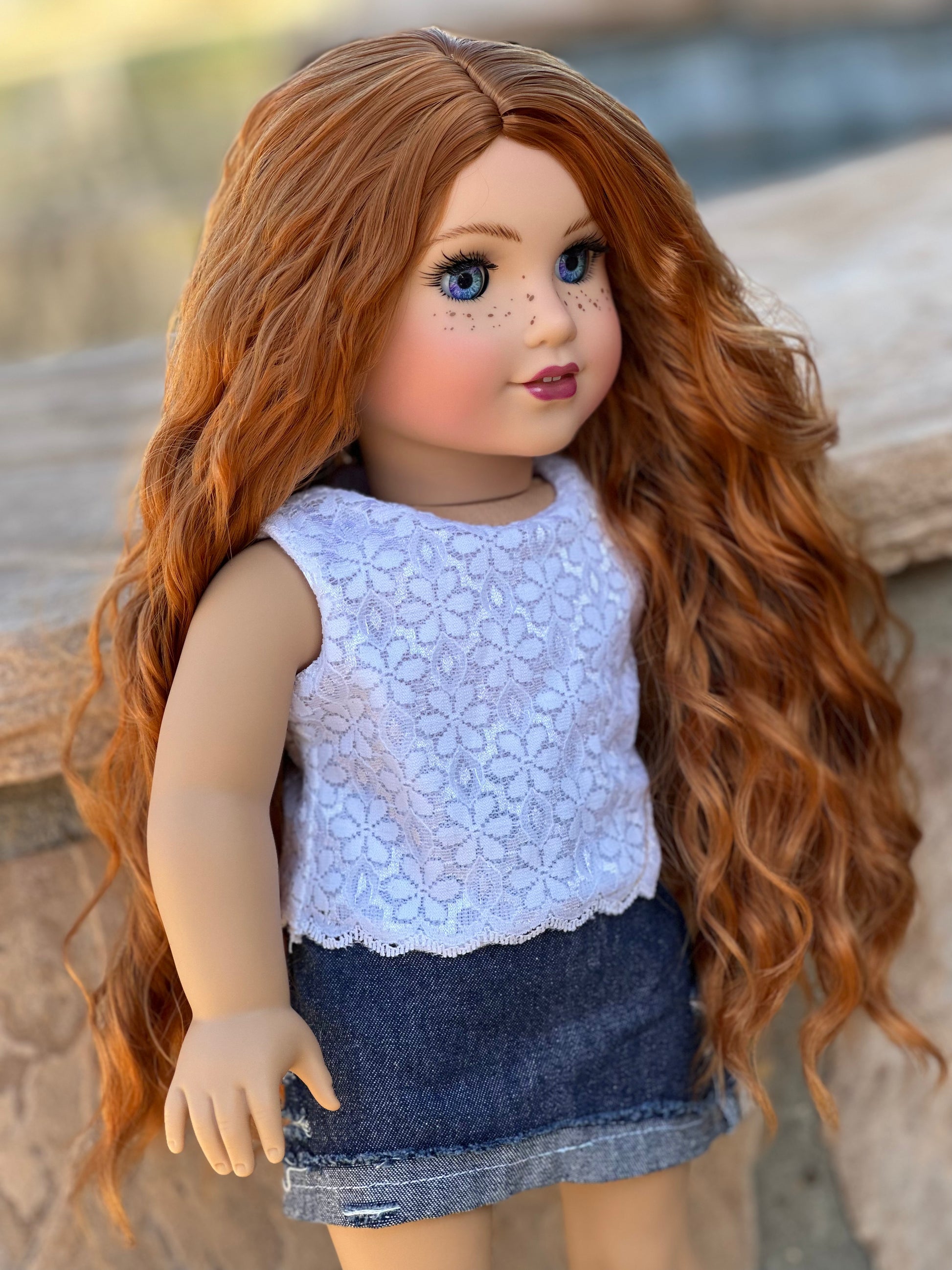 American Girl Doll Custom OOAK Luna