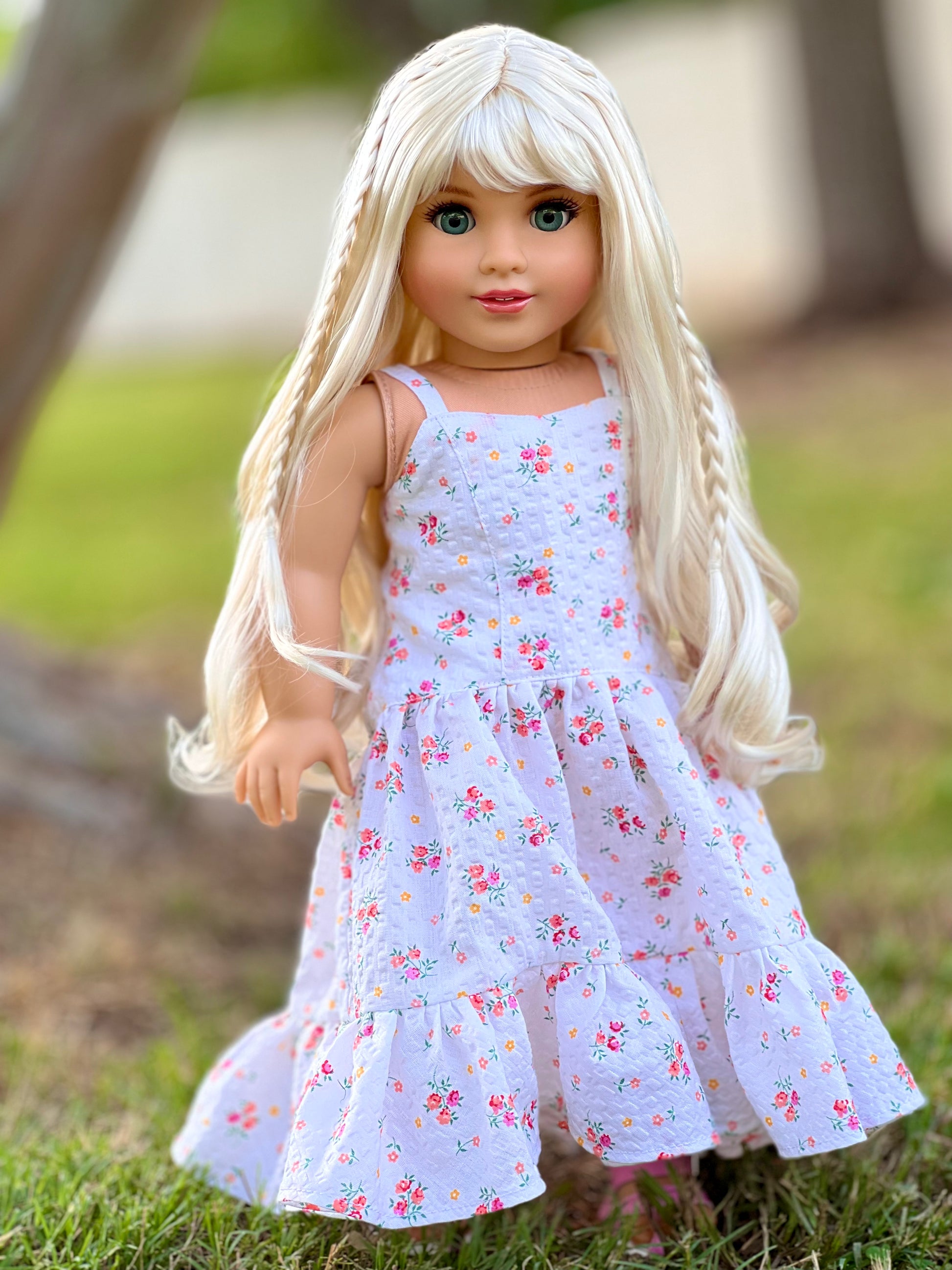 american girl doll with braids